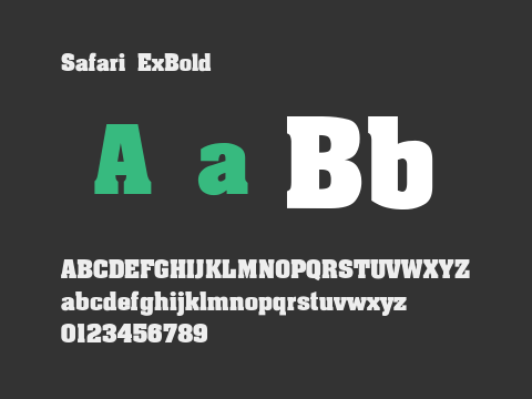 Safari ExBold