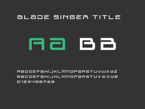 Blade Singer Title