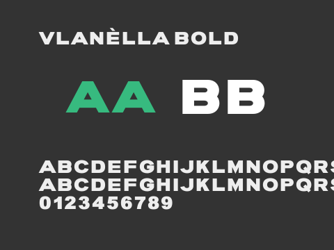 VLANÈLLA BOLD