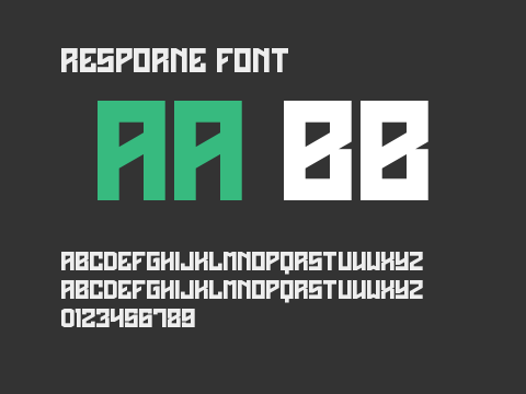 Resporne Font