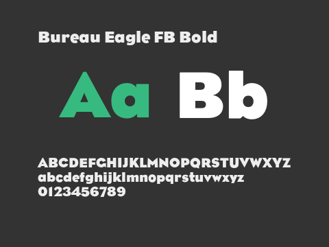 Bureau Eagle FB Bold