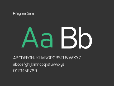 Pragma Sans