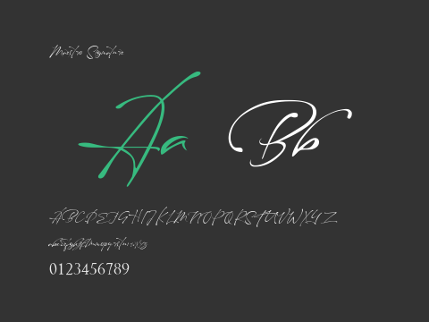 Maestro Signature