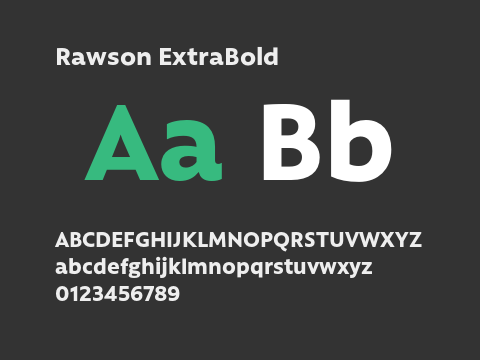 Rawson ExtraBold