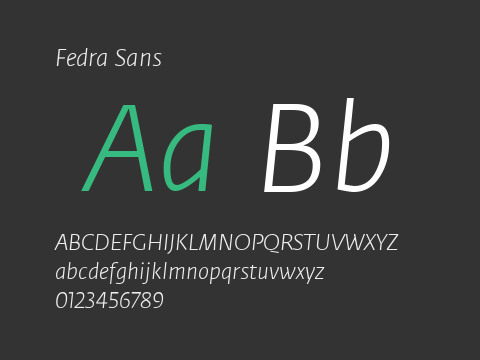 Fedra Sans