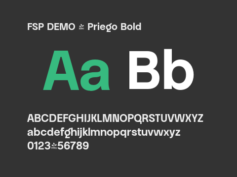 FSP DEMO - Priego Bold