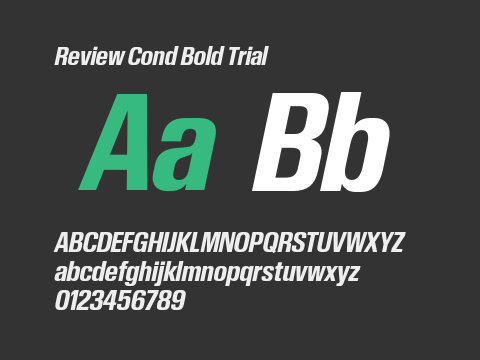 Review Cond Bold Trial