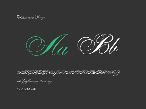 Alexandra Script