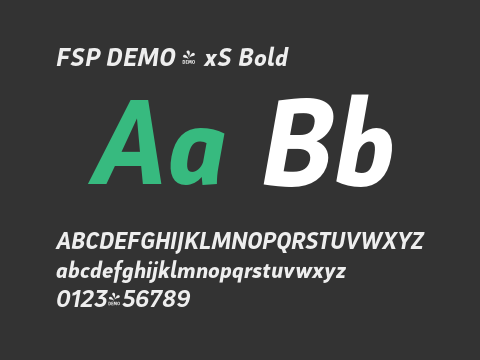 FSP DEMO - xS Bold