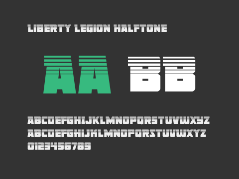 Liberty Legion Halftone