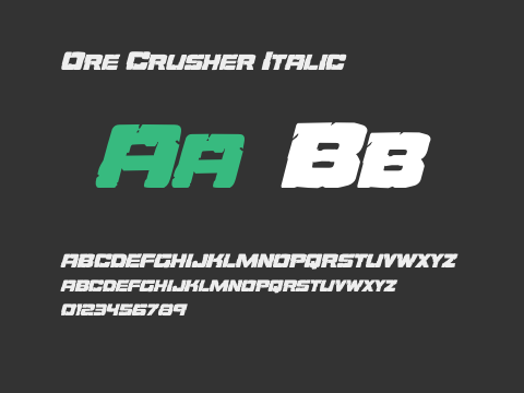 Ore Crusher Italic