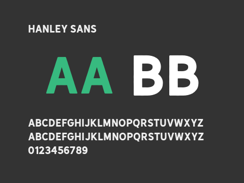 Hanley Sans