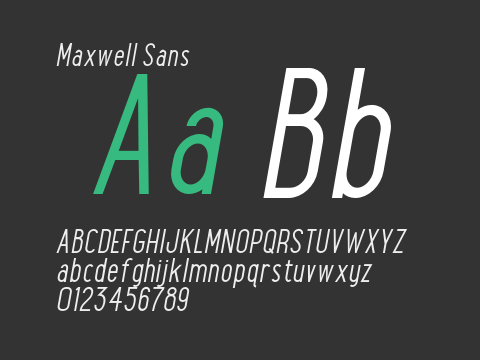 Maxwell Sans