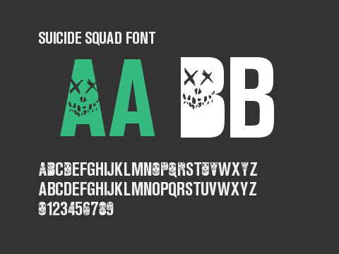 Suicide Squad Font