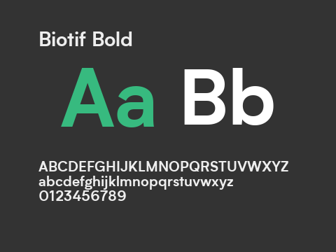 Biotif Bold