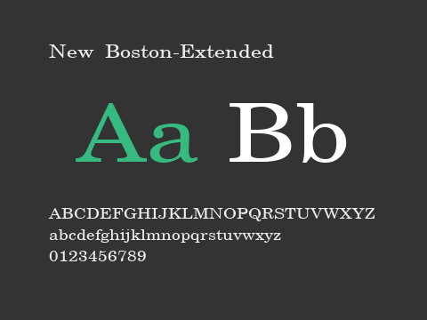 New Boston-Extended