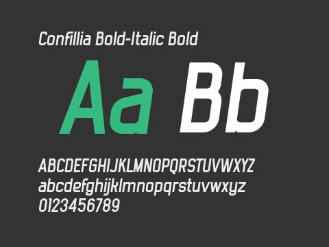 Confillia Bold-Italic Bold