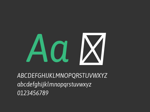 Asap Semi Condensed Semi Condensed Regular