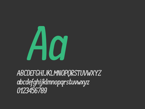 Boffin Condensed Italic