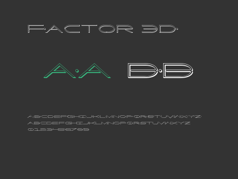 Factor 3D