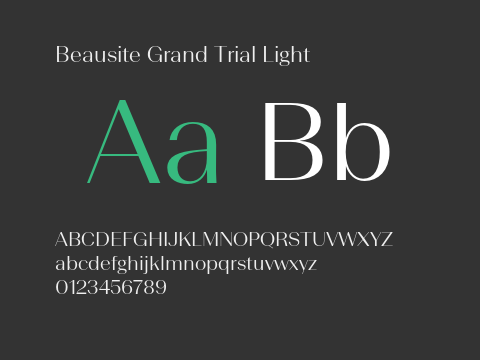 Beausite Grand Trial Light