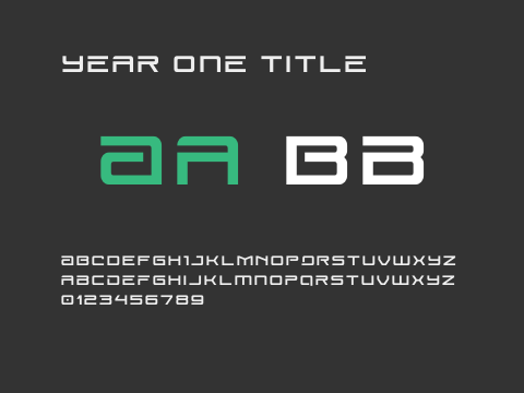 Year One Title