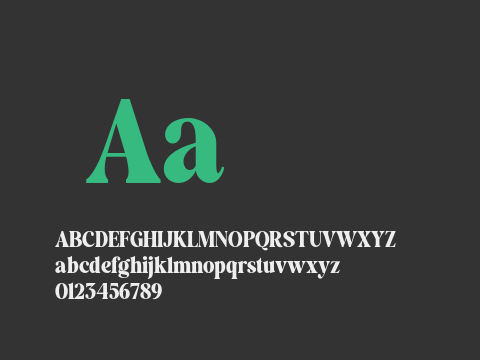 Remaid Typeface