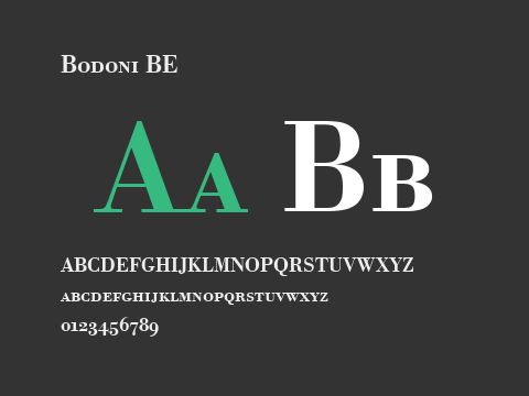 Bodoni BE