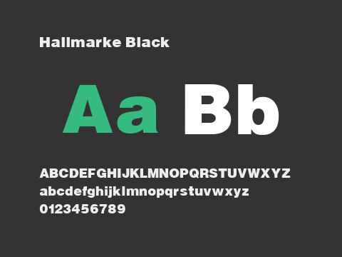 Hallmarke Black