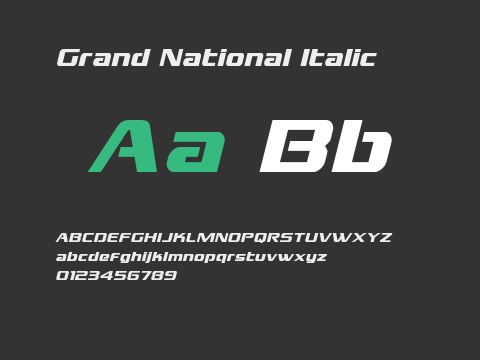 Grand National Italic