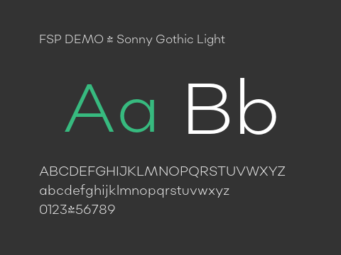 FSP DEMO - Sonny Gothic Light