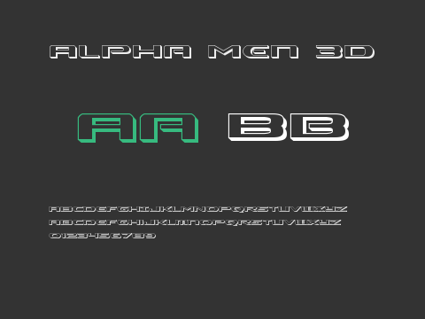 Alpha Men 3D