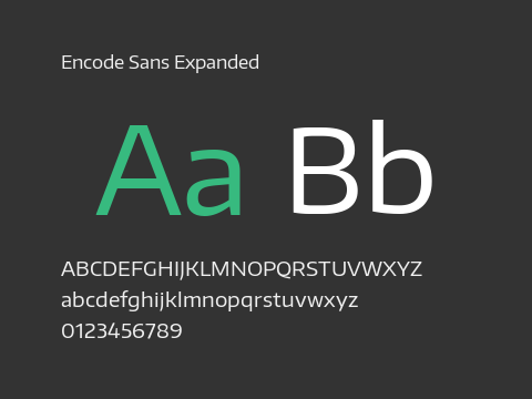 Encode Sans Expanded