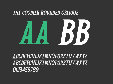 The Goodier Rounded Oblique