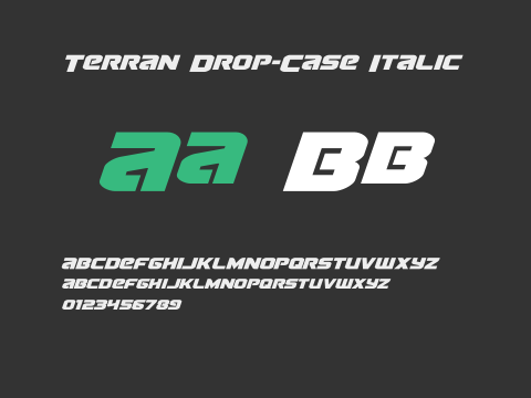 Terran Drop-Case Italic