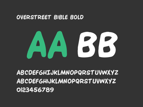 Overstreet Bible Bold