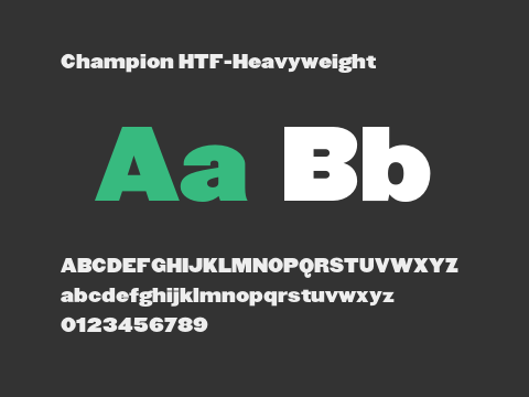 Champion HTF-Heavyweight