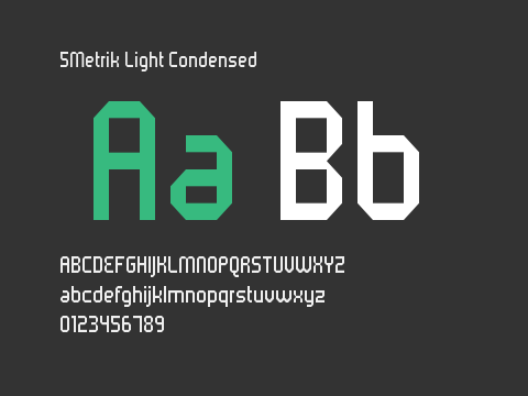 5Metrik Light Condensed