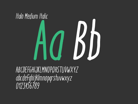 Italo Medium Italic