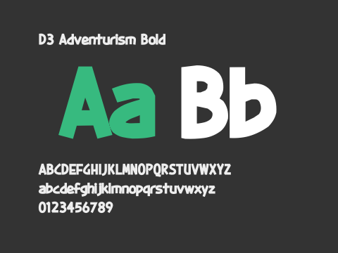 D3 Adventurism Bold