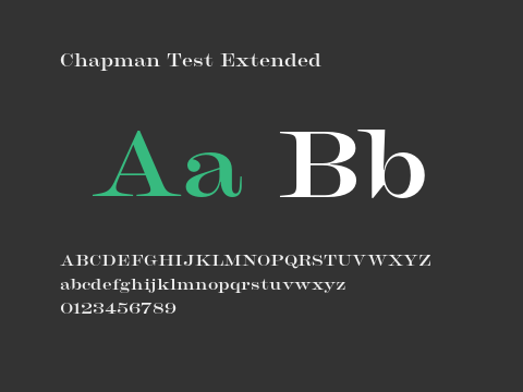 Chapman Test Extended