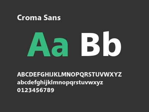 Croma Sans