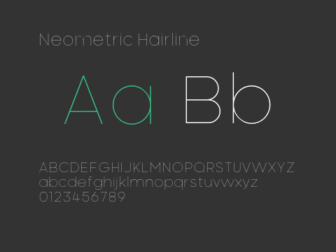 Neometric Hairline