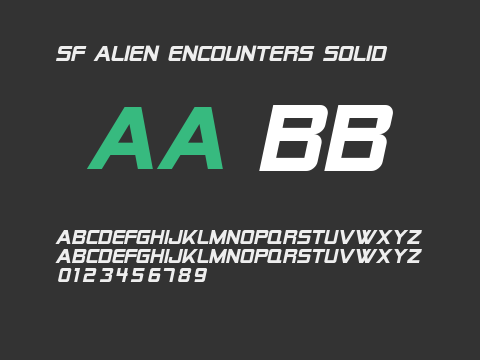 SF Alien Encounters Solid