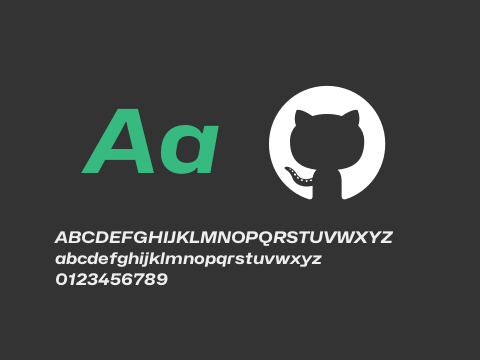 Hubot-Sans Bold Wide Italic