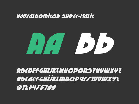 Neuralnomicon Super-Italic