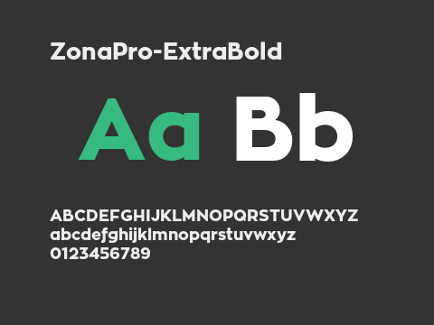 ZonaPro-ExtraBold