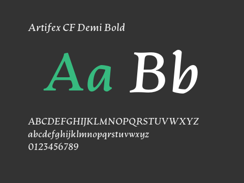 Artifex CF Demi Bold