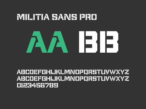 Militia Sans Pro