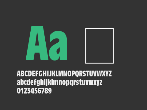 Antique Olive Bold Condensed